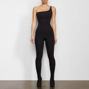 Skims One Shoulder Catsuit Lined Jumpsuit 4X